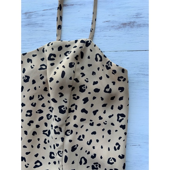Size 8, Sunday Best, nude leopard print dress 🐆 - Picture 10 of 13